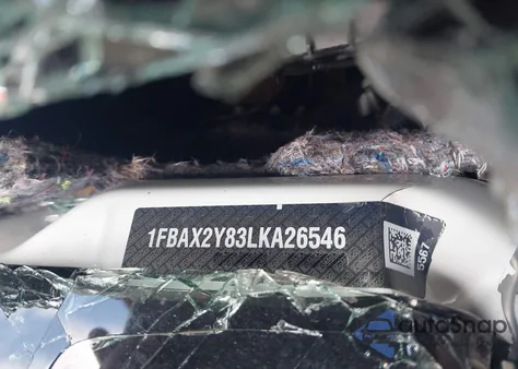 2020 Ford Transit-350 Passenger Van Xlt from USA, damaged, VIN 1FBAX2Y83LKA26546